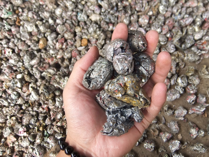 金屬搓球機效果