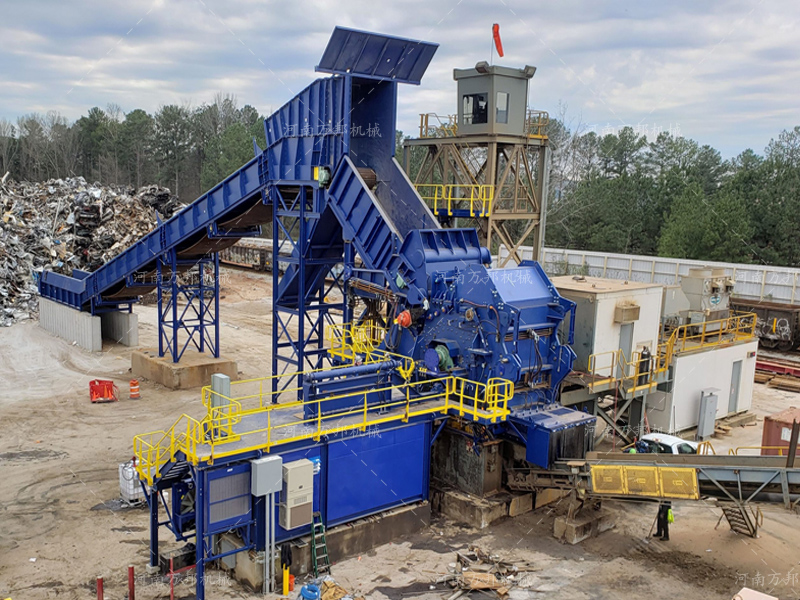 廢舊彩鋼瓦粉碎機